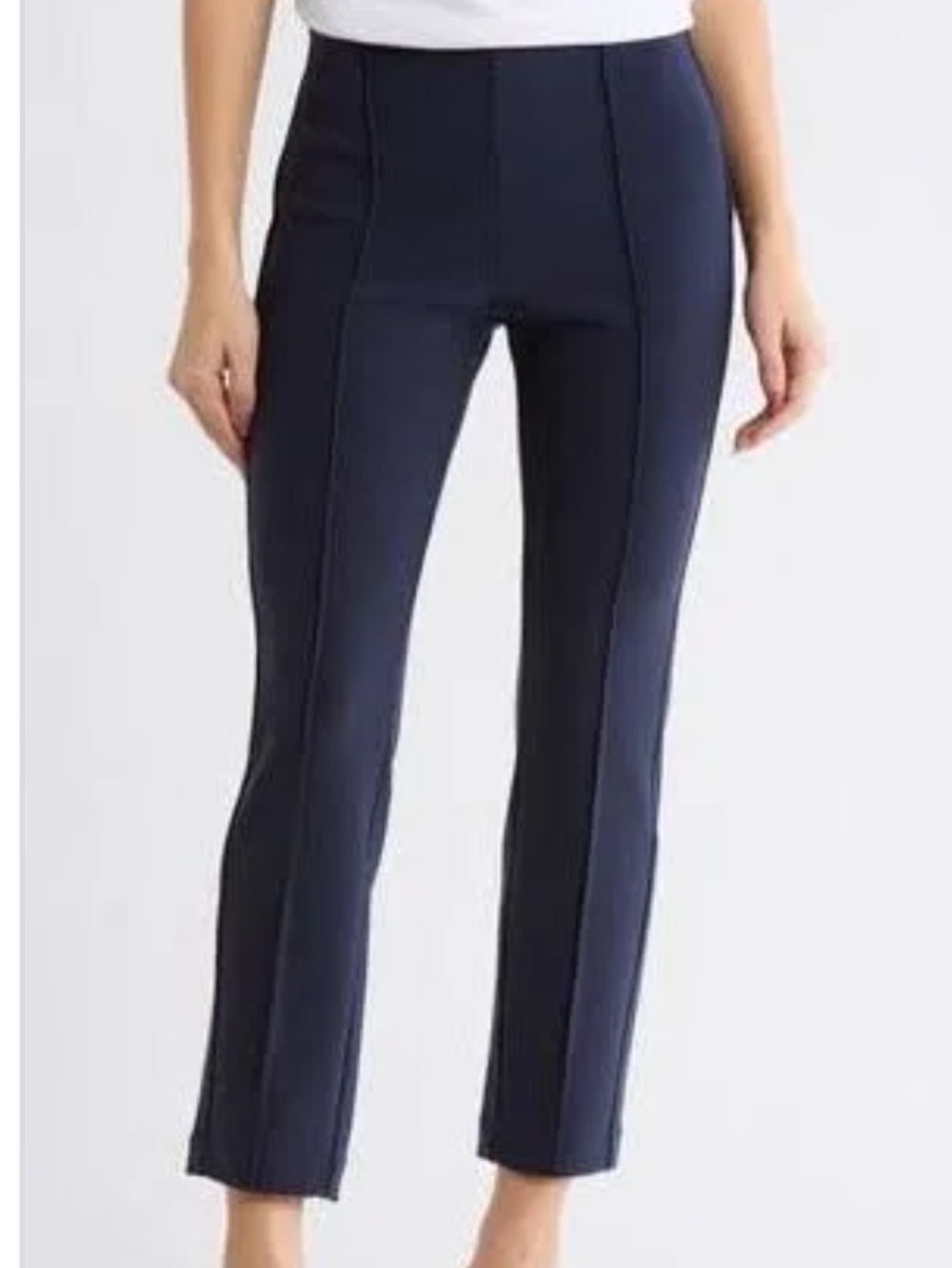 Nordstrom Ankle Pull-On Pants, Navy Night, Size XL, NWOT